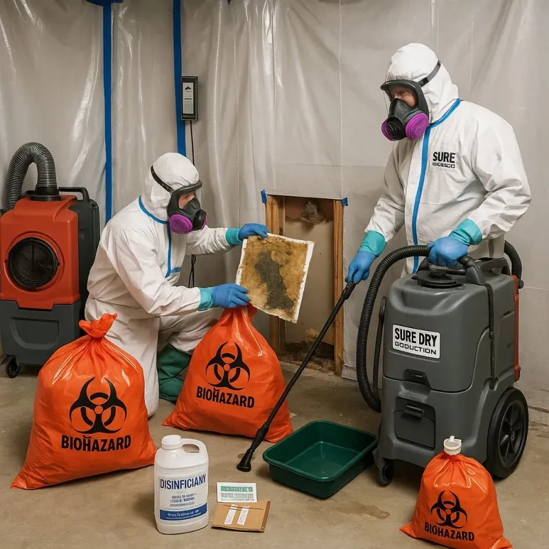 Contaminated Water Handling Protocols process in Hadley, MA