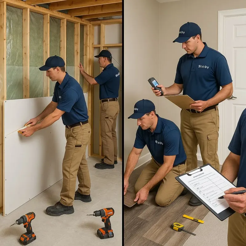 Repairs and Reconstruction process in Hadley, MA